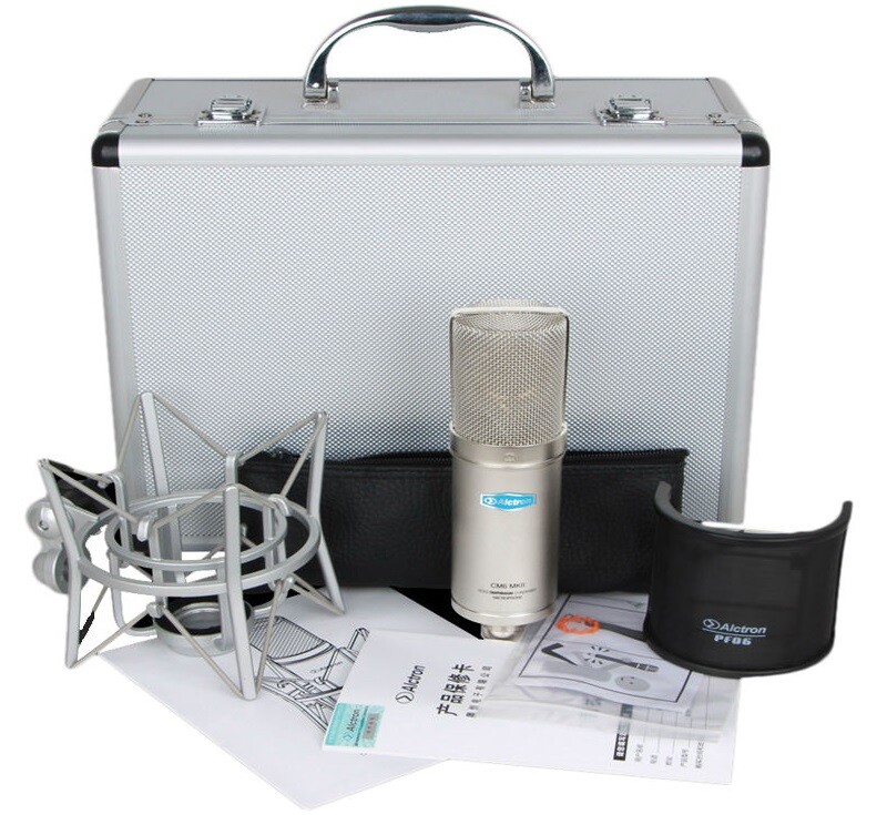 ALCTRON CM6 MKII MICROFONO DA STUDIO CARDIOIDE FET LARGO DIAFRAMMA 34MM NUOVA VE