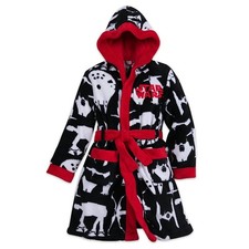 Disney Store Star Wars The Last Jedi Boys Bath Robe Galaxy Sleepwear Fleece Soft