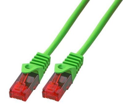 BIGtec 0,15m Gigabit Ethernet LAN Kabel Netzwerkkabel grün