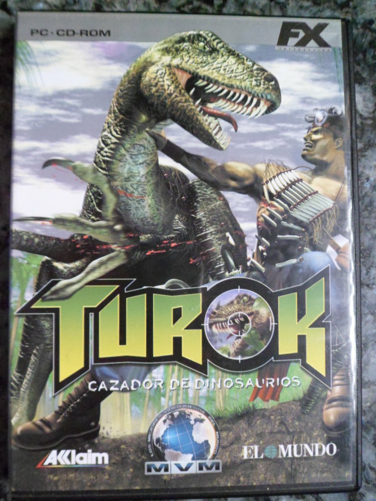 Turok Cazador de Dinosaurios PC Hunter Acción Jurassic Park Rex en castellano,__