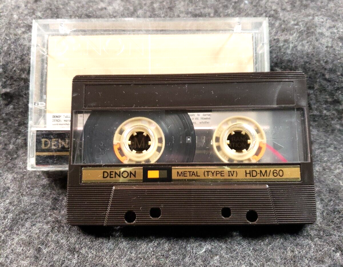 【日本製メタル】デンオン DENON L GR-IV 60【カセット】 DENON HD-M /60 METAL (TYPE IV) USED CASSETTE TAPE (1) (C17B4) | eBay