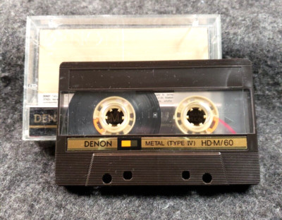 【日本製メタル】デンオン DENON L GR-IV 60【カセット】 DENON HD-M /60 METAL (TYPE IV) USED CASSETTE TAPE (1) (C17B4) | eBay
