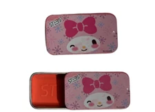 STEBS x My Melody Velvet Blush - Orange Shade - Comes in Collectible Tin