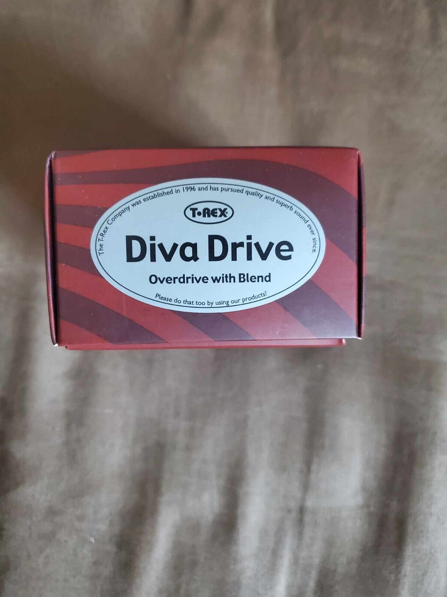 T-rex Engineering Diva Overdrive Guitar Effects Pedal for sale
