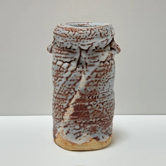 Florero japonés de la ceremonia del té Nezumishino también en el colgante Hanaire Foto 2 de 4