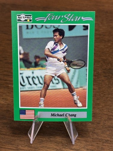 Michael Chang #10 1991 NetPro Tour Stars card