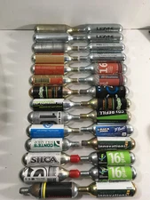 (28) Lezyne Genuine Innovations Threaded CO2 Cartridge 16G - 28 Mixed brands