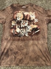 Vintage Lion T Shirt Size 2XL Made in USA Rare