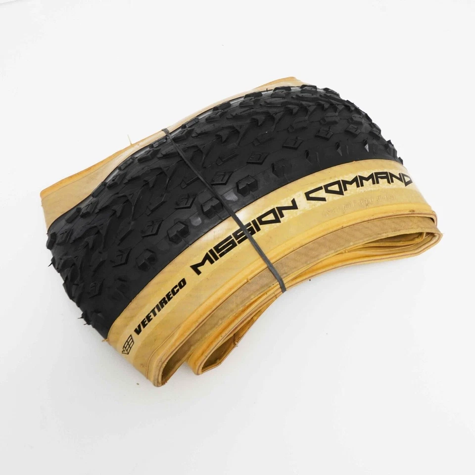 Vee Tire 26x4.0 Mission Command E-Bike TLR Fat Tire Black/Tan 1 or 2 Tires - Image 3 of 4