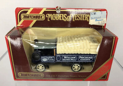 ミニカー Matchbox Models of Yesteryear Y-8 1984 Matchbox Models Of Yesteryear 1917 Yorkshire Steam Wagon Y8