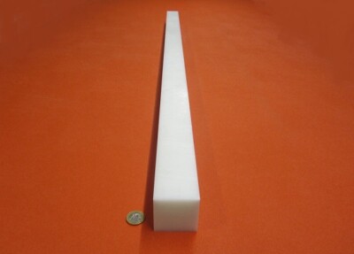 Hdpe White Square Bar 2.0'' Thick x 2.0'' Wide x 48'' Long