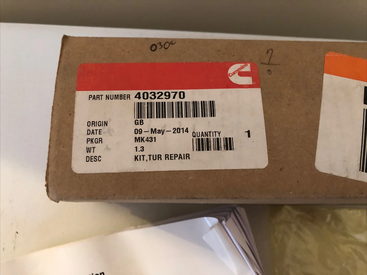 GENUINE CUMMINS VG CROSS SHAFT REPAIR KIT 4032970 TURBO REPAIR KIT  
