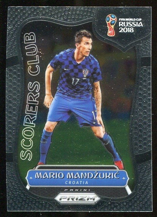 MARIO MANDZUKIC 2018 Panini Prizm World Cup #SC-23 Scorers Club - Qty