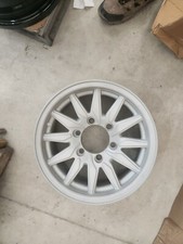16" X 6" 6 LUG ON 5.5  ALUMINUM TRAILER WHEEL - MATTE GRAY