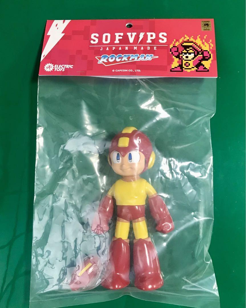 SOFVIPS　ロックマン　ブルース　ソフビ　フィギュア　未開封 SOFVIPS ロックマン アトミックファイアー Electric Toys Mega Man