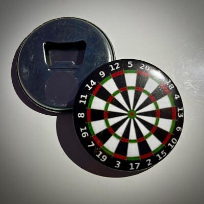  Flaschenöffner Dartscheibe  Good Darts & Prost    1st Edition