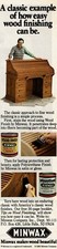 1985 Vintage Print Ad Minwax makes wood beautiful A classic example of how easy