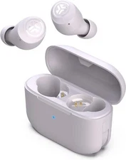 JLab Go Air Pop True Wireless Bluetooth Earbuds + Charging Case, Lilac, Dual