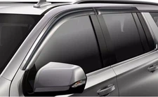 AVS 3M Tape-On Rain Guards Vent Visors Shade for 21-25 GMC Yukon XL & Suburban