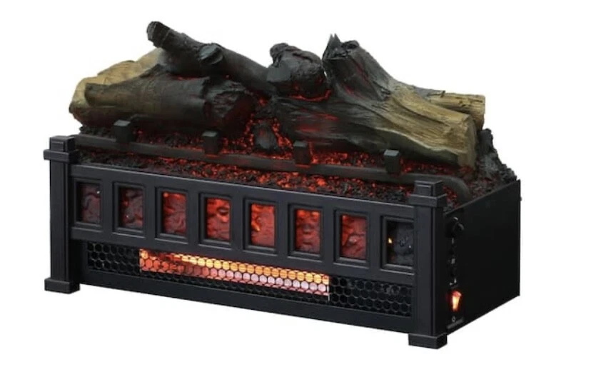 StyleWell Barkridge 21 in. Infrared Electric Fireplace Log Set Heater  611768090341 | eBay