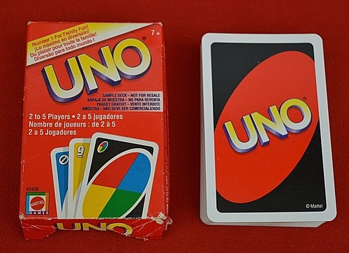 2001 : PROMOTIONAL UNO SET - HALF PACK OF 56 CARDS - BOXED! - Picture 2 of 6