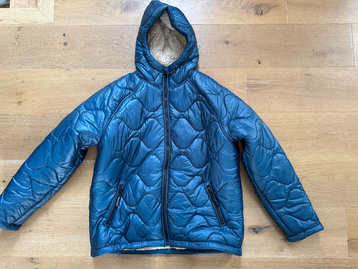 District Vision District Vision Quilted Fleece Lined Hooded Jacket