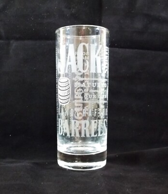 Jack Daniels Tennessee Whiskey Barrels Old No. 7 Cocktail Highball Glass 10 oz.