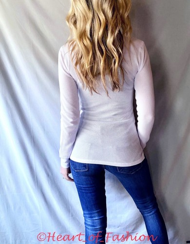 Top Henley da donna base con bottoni anteriori maniche lunghe lavorato a maglia waffle termico elasticizzato - Foto 10 di 47