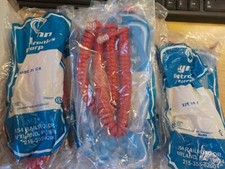 Telephone handset modular cords Cherry Red new 25 foot