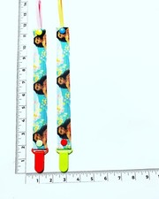 Handmade Pacifier Holder - Disney Princess - Moana 4