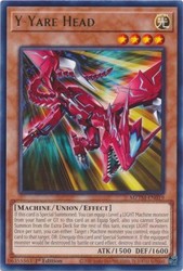 Y-Yare Head MZTM-EN019 Maze of the Master Rare 1st Edition