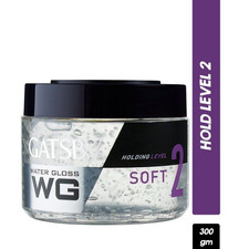 Gatsby Hair Gel Water Gloss 300ml Soft Wet Look, Shine Hold, Non Sticky, Easy
