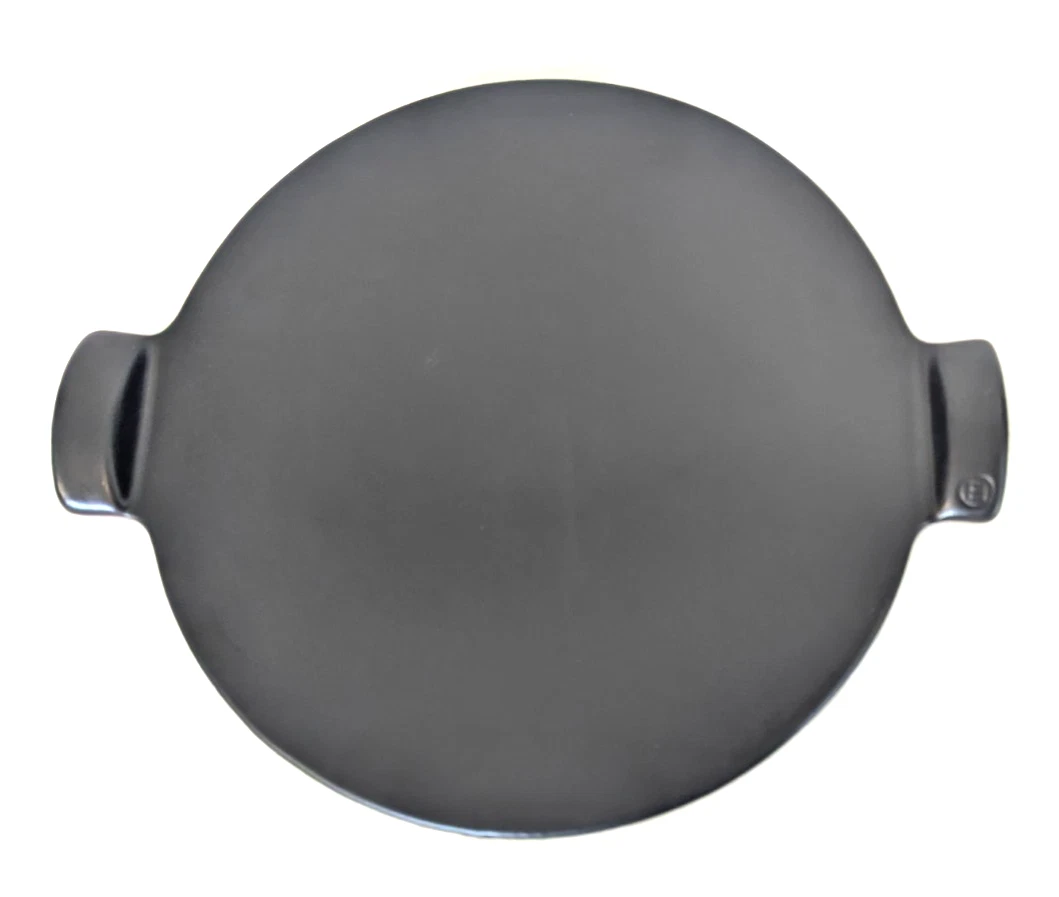 Emile Henry Black 36.5cm 14.4" Round BBQ Ceramic 75 Pizza Stone Made in France
Opens in a new window