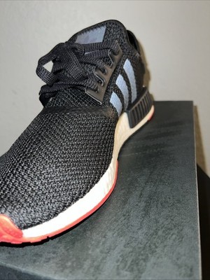 Size 8.5 - Adidas NMD_R1 Black Scarlet