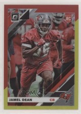 2019 Panini Donruss Optic Rookies Red & Yellow Prizm Jamel Dean #135 03fc