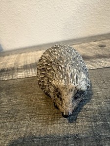 HEDGEHOG-Vintage Resin Figurine - Cute!