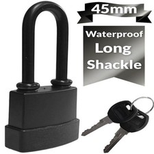 With Keys Waterproof Lock Anti-cut Long Shackle Creative Heavy Duty Padlocks