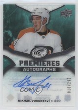 2018-19 Upper Deck Ice Premieres 16/299 Mikhail Vorobyev #IPA-MV Auto fd4