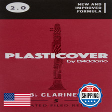 D'Addario Rico Plasticover Bb Clarinet Reeds Rrp05Bcl200