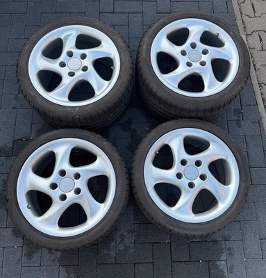 PORSCHE 911 996 997 RH MBN TURBO RADSATZ 8,5x18 11x18 5x130  295 35 / 235 40 R18