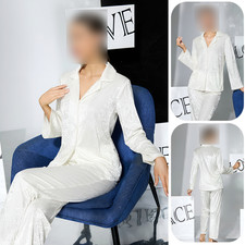 Women's Warm velvet Pajama Set Casual Sleepwear 2 Piece Button Down Lounge Sets