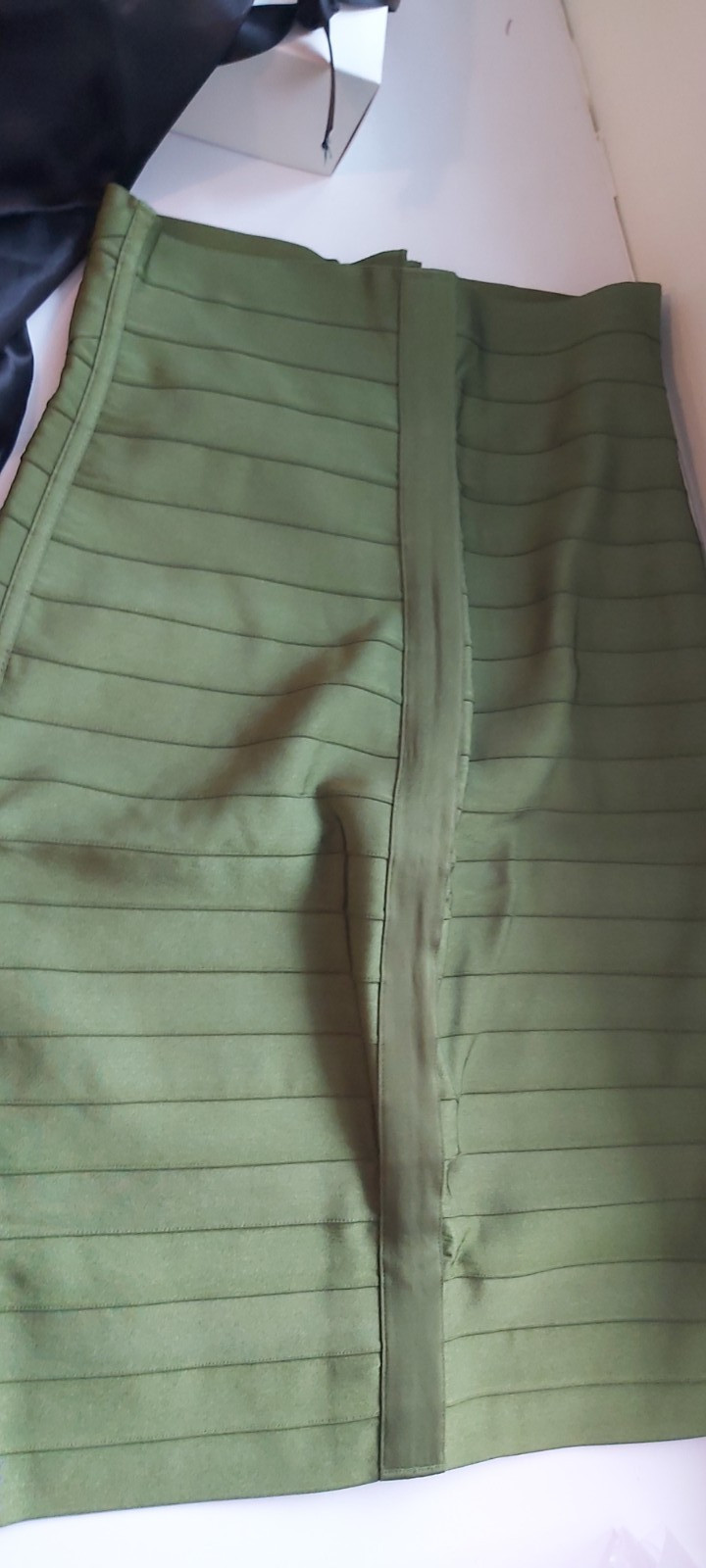 HONEY BIRDETTE SUPER RARE ELVIS II GREEN SEXY ZIP FRONT SKIRT SIZE SMALL BNWT