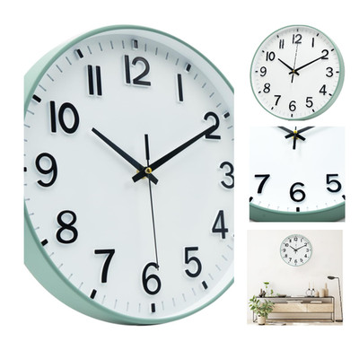 Wanduhr Schleichende Sekunde Arabisch Ziffer 30cm Rahmen