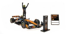 Minichamps McLAREN MCL39 LANDO NORRIS 2025 GP Model with Figurine 1/18