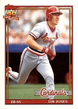 1991 Topps #262b Tim Jones