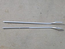 1975-79 Lincoln Continental Rear Doors Molding Chrome Trim 1975-79 Lincoln Continental Rear Doors Molding Chrome Trim