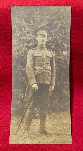 Vintage Original World War One WWI WW1 Canada Canadian Portrait Photo Picture