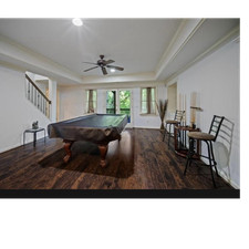 Billiard Pool Table with Cover for Game Room or Rec Room Setup