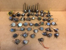 50 Vintage Assorted Potentiometers – Centralab, Philco, AB, & More USED