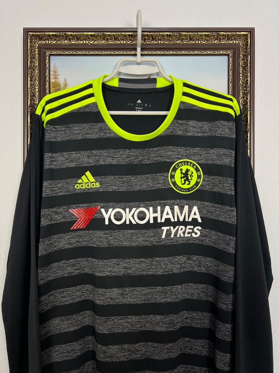 Chelsea Away football shirt 2016 Soccer Adidas Long Sleeve Jersey